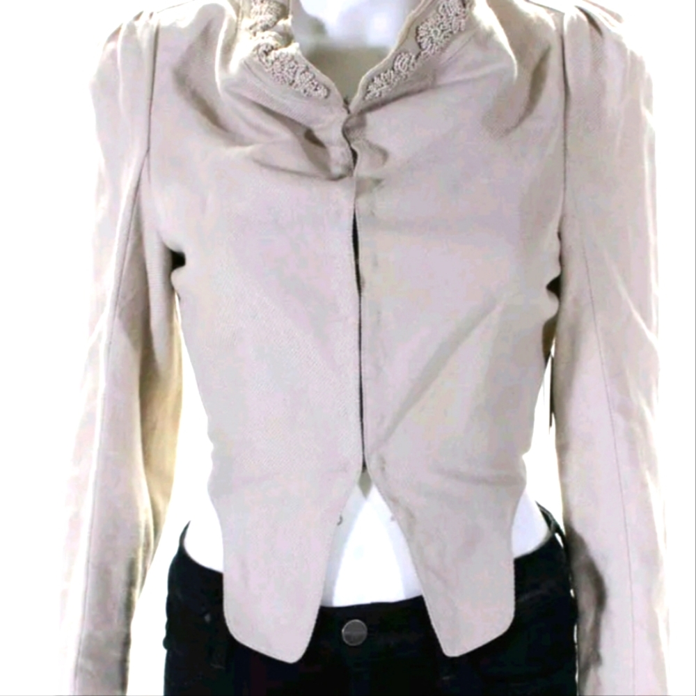 Robert Rodriguez Cream Blazer